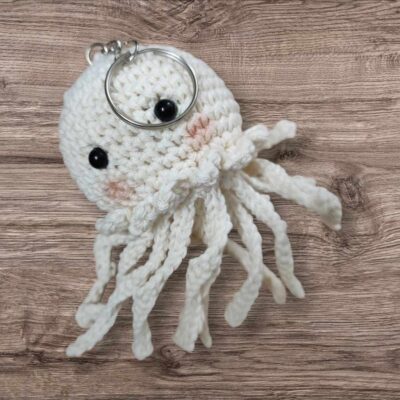 Porte-clés Pieuvre au Crochet