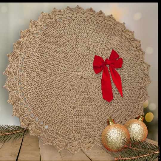 IMG_1066981542648388499 Napperon de table de Noël